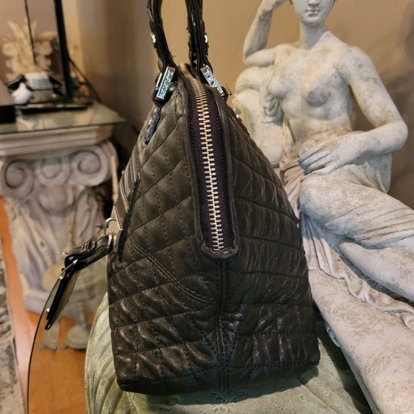 L A.M.B. by Gwen Stefani Quilted Leather Shoulder Hand Bag #204 - Picture 9 of 15